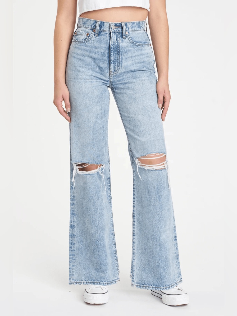 Daze Denim Far Out High Rise Wide Leg Jean